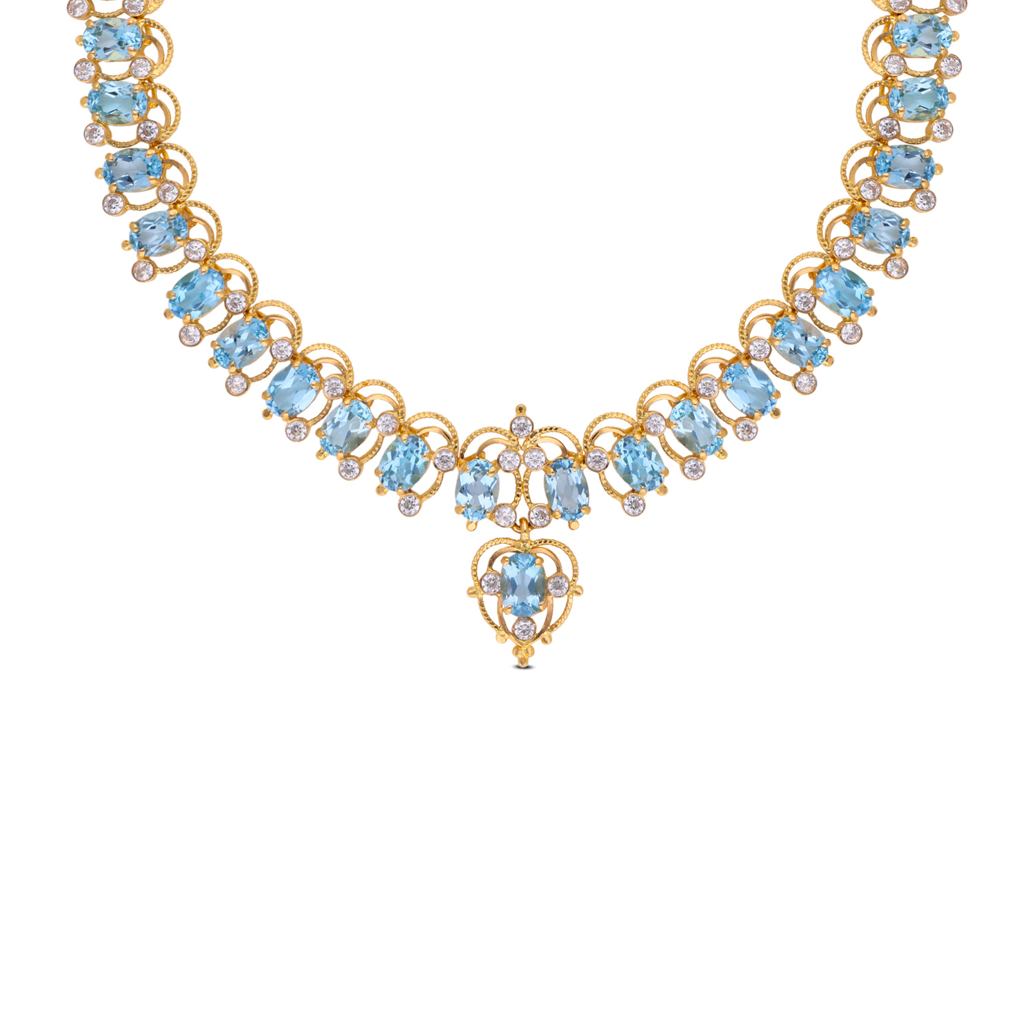 Azure Radiance Necklace