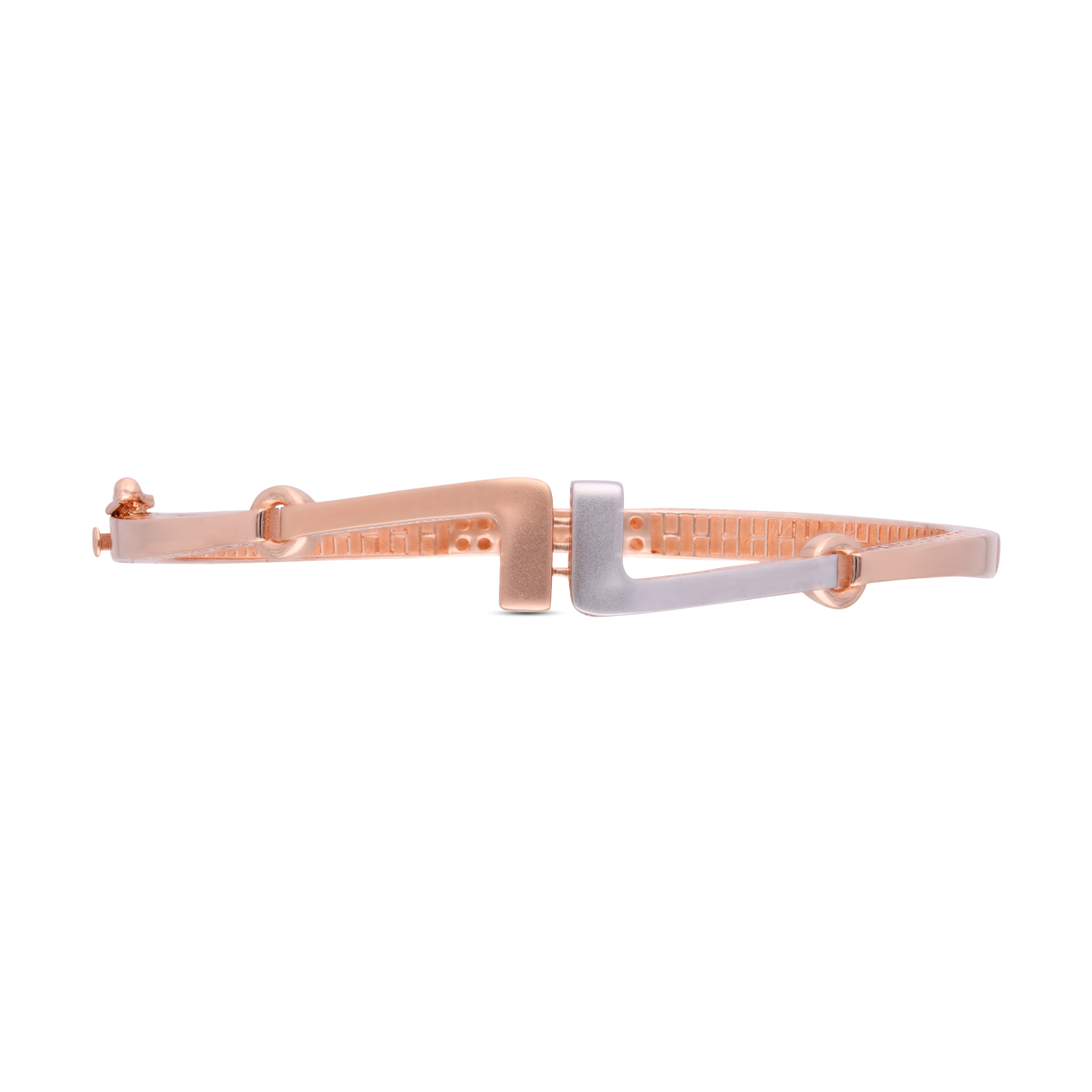 Modern Chic Gold Bangle – Sleek Geometric Design