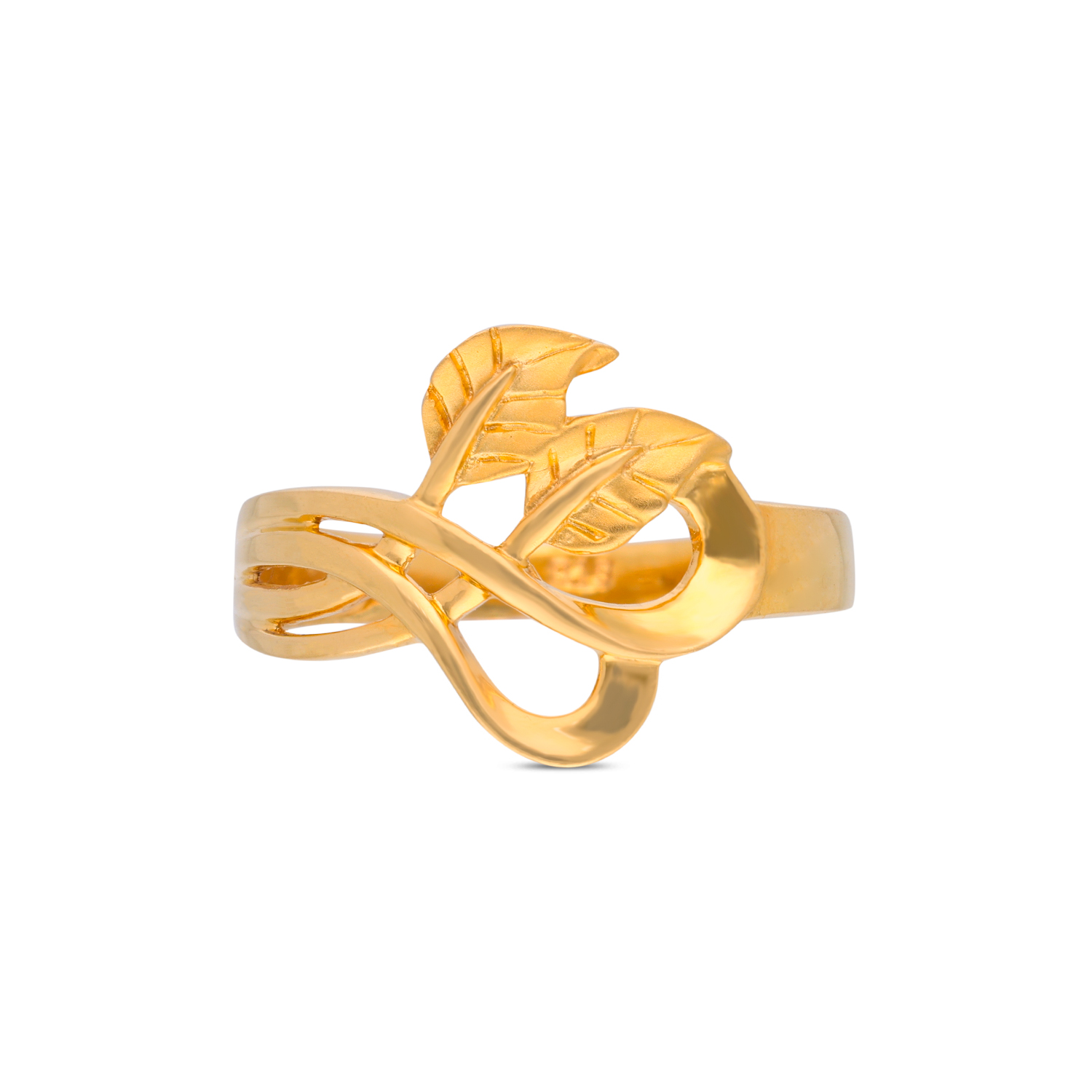 Nature’s Embrace Gold Ring – A Symbol of Organic Elegance