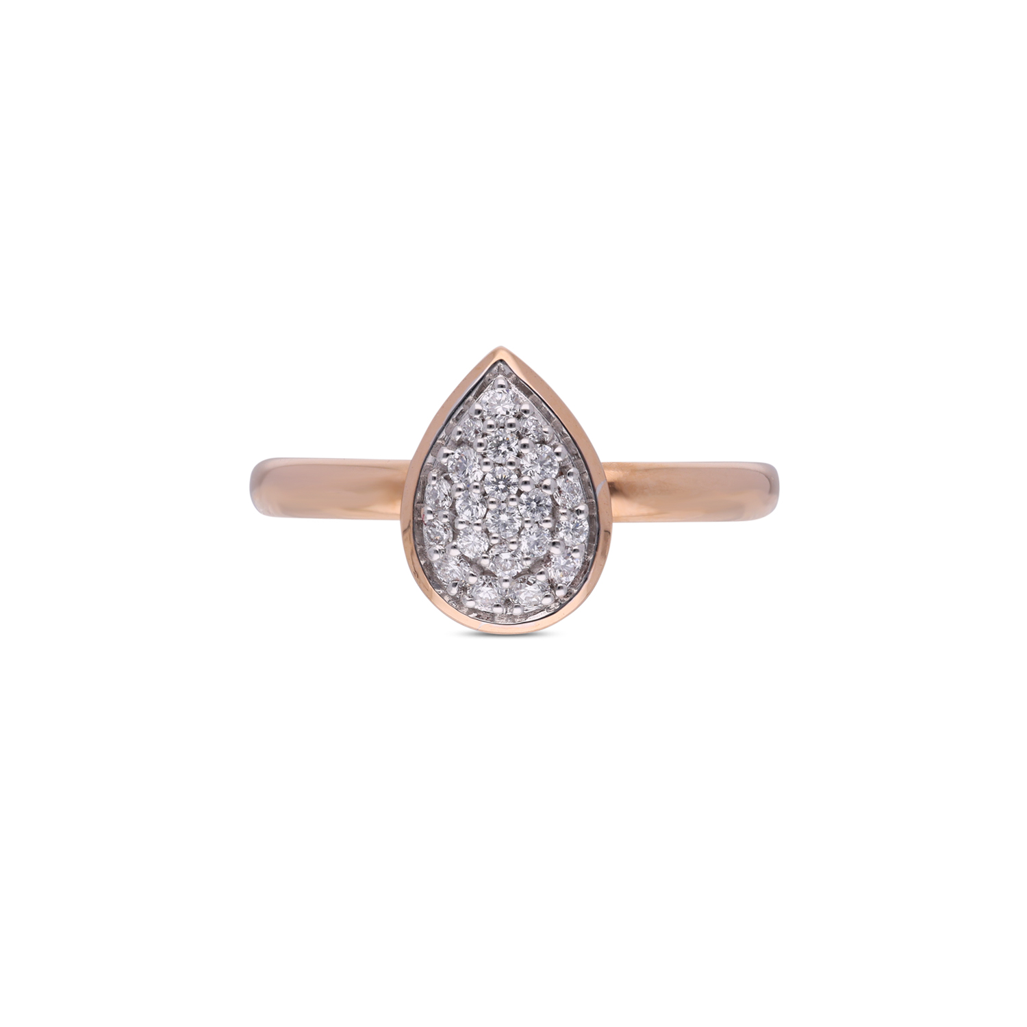 Ethereal Teardrop Diamond Ring – A Symbol of Pure Elegance