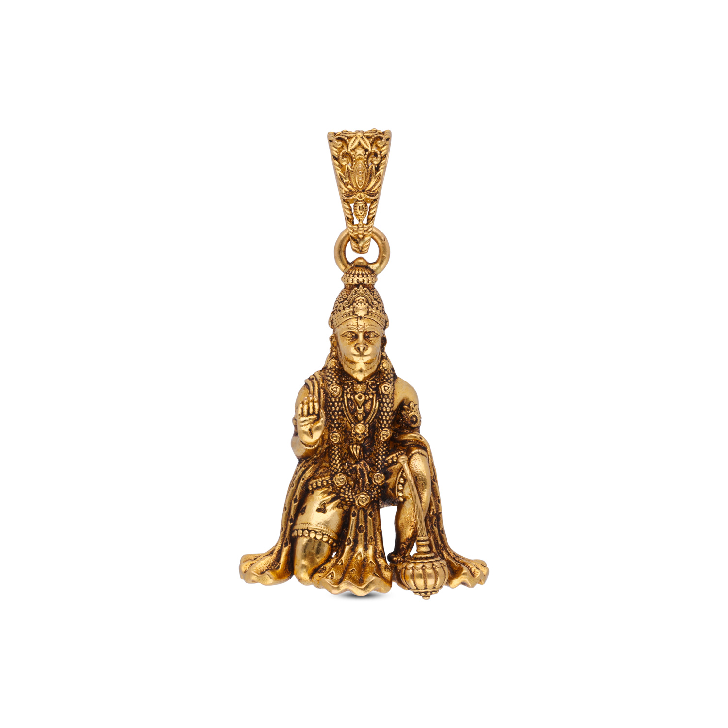 Divine Gold Hanuman Pendant ? A Symbol of Strength & Devotion