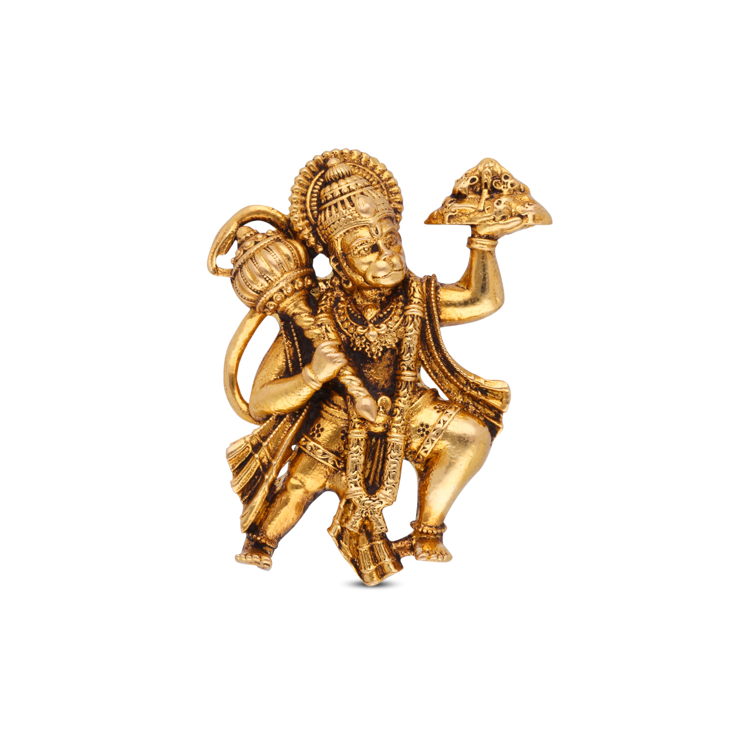 Majestic Gold Hanuman Pendant ? The Symbol of Strength & Devotion