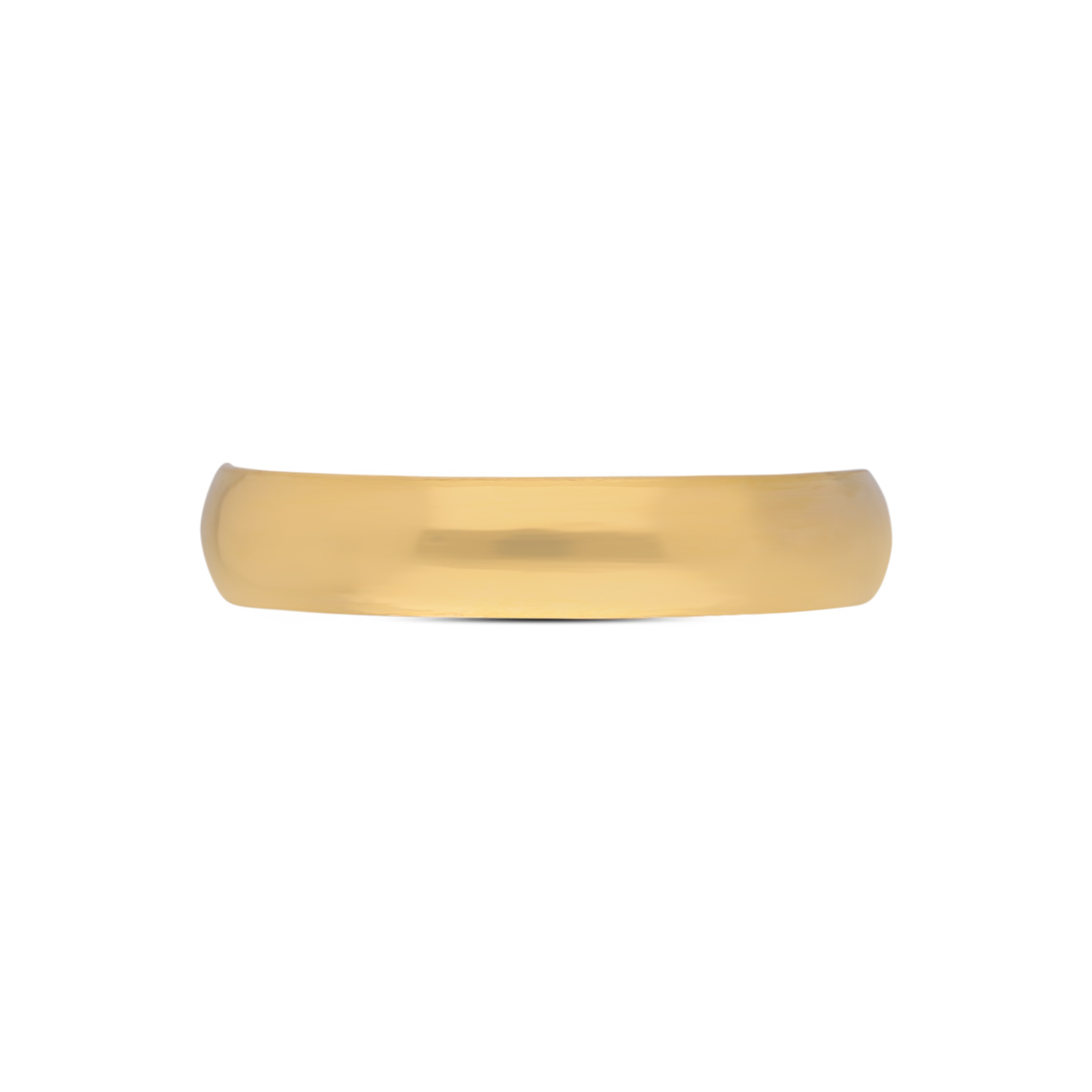 Classic Plain Gold Band Ring – Timeless & Elegant