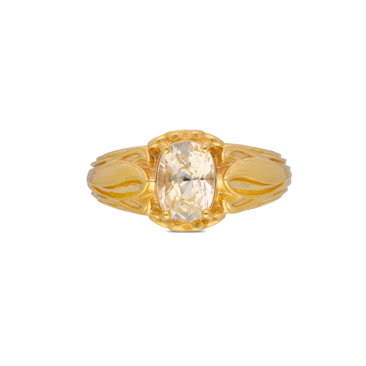 Imperial Yellow Sapphire Gold Ring – A Symbol of Prosperity