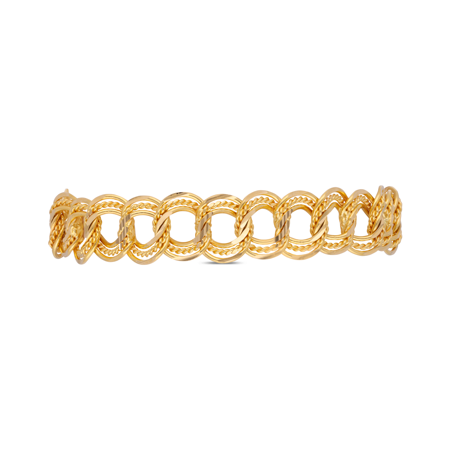 Bold & Elegant Gold Bracelet – A Statement of Timeless Luxury