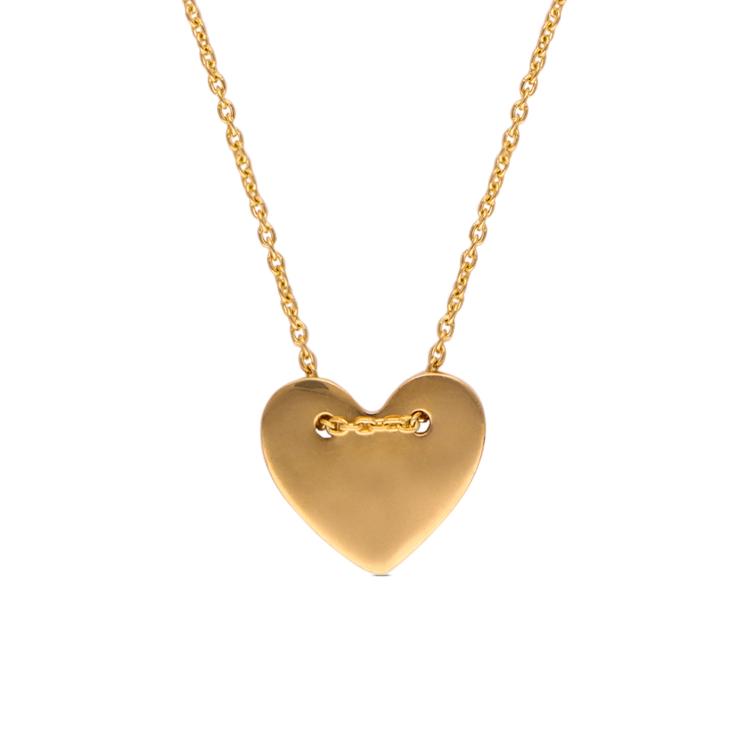 Minimalist Gold Heart Pendant – A Timeless Symbol of Love