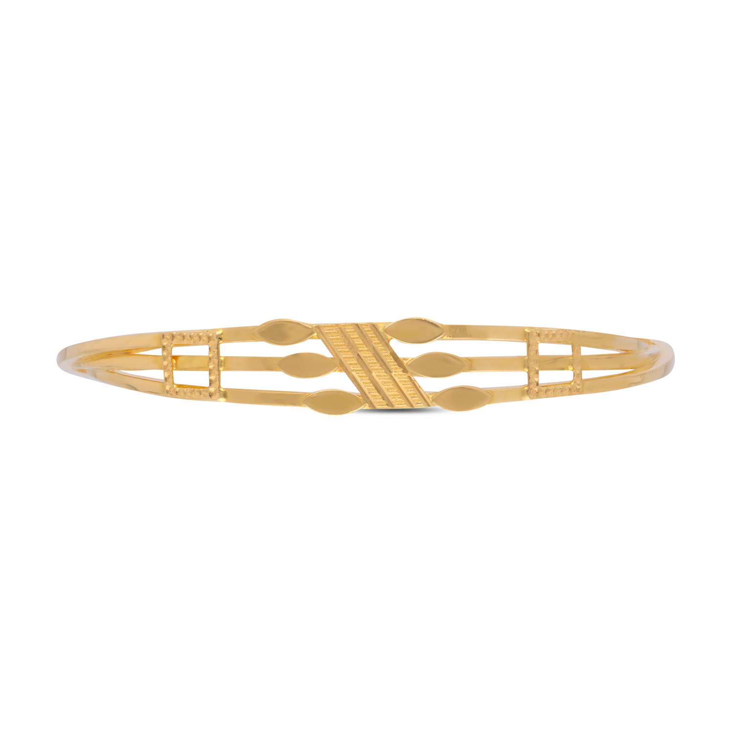Ethereal Grace: Intricately Designed Gold Bangles