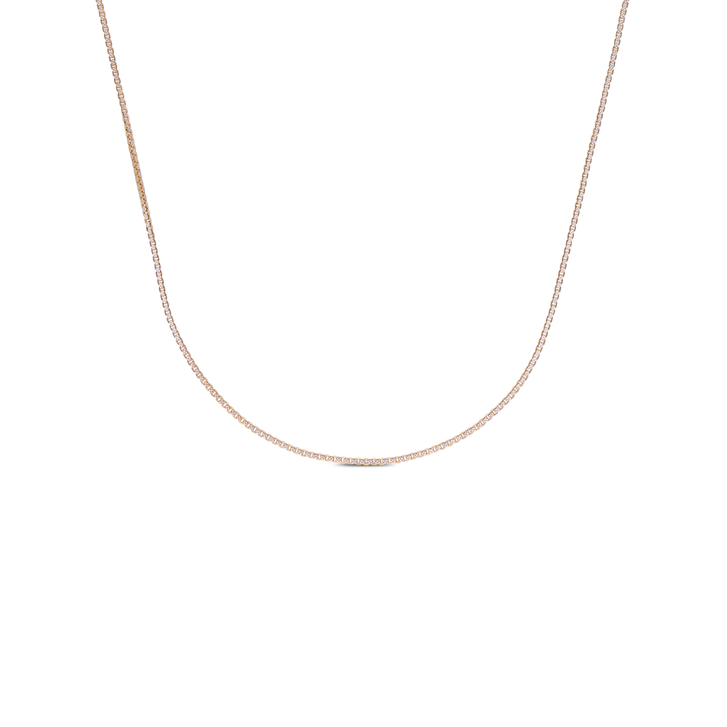 Sleek Box Link Gold Chain
