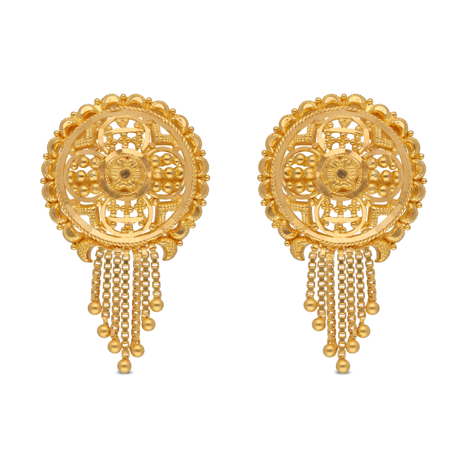 Samriddhi Filigree Gold Drops