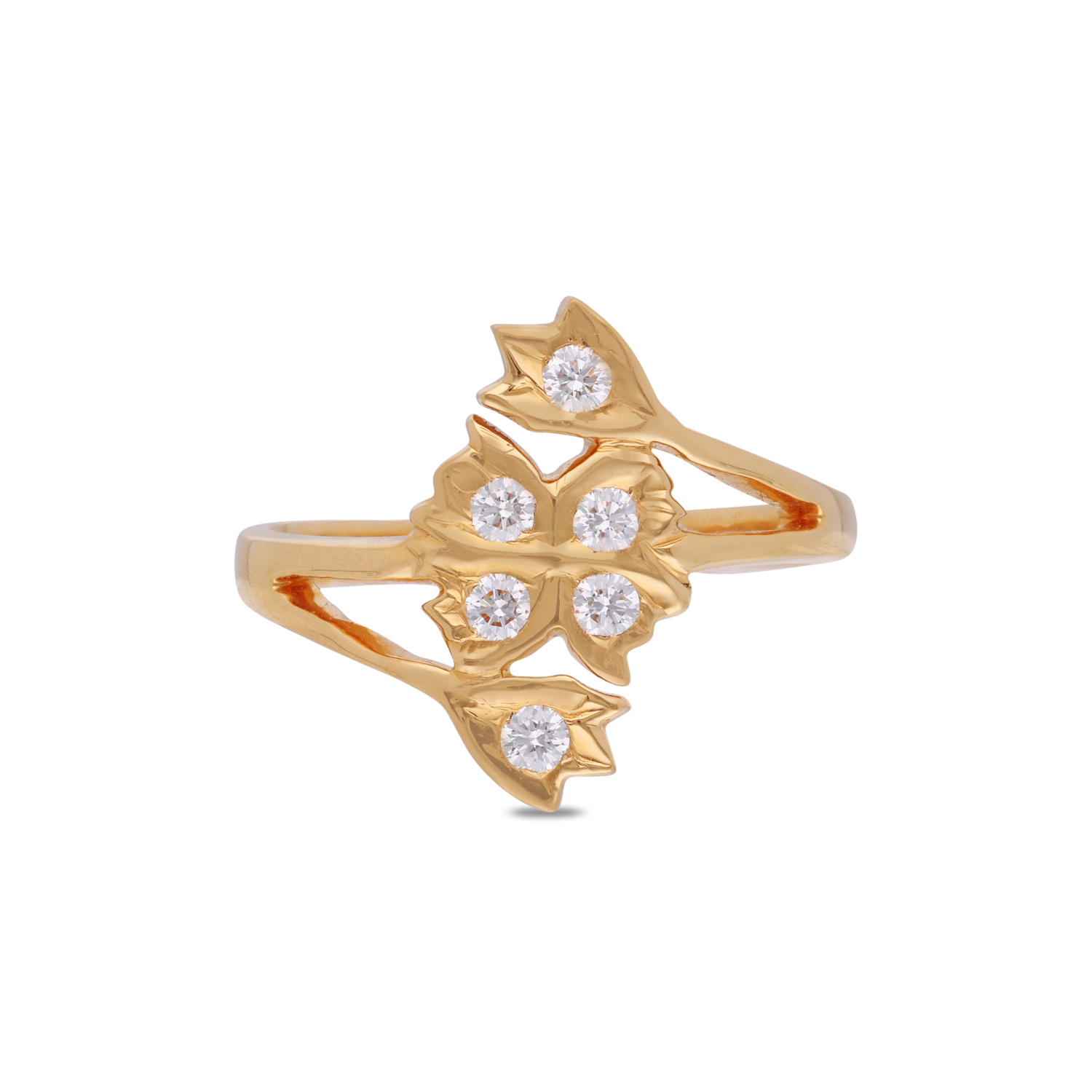 Verdant Bloom Diamond Ring