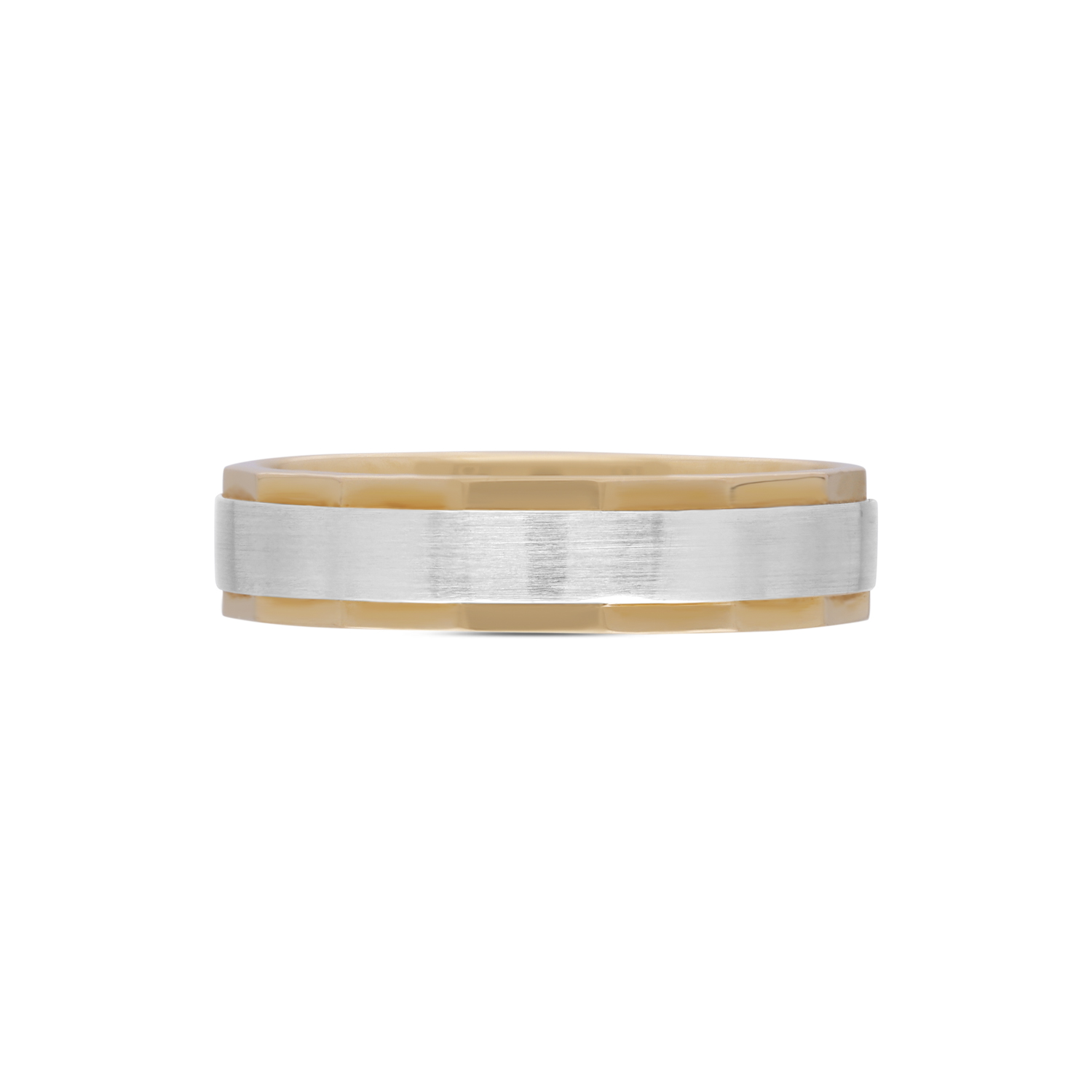 Sovereign Dual-Tone Platinum Band