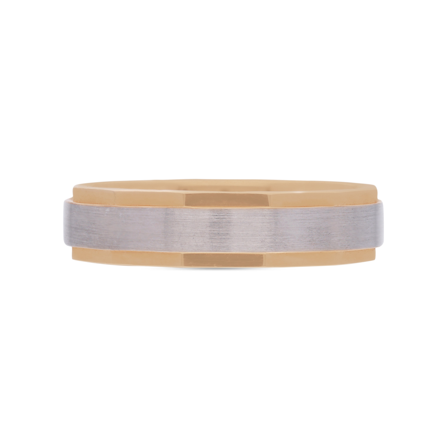 Sovereign Dual-Tone Platinum Band