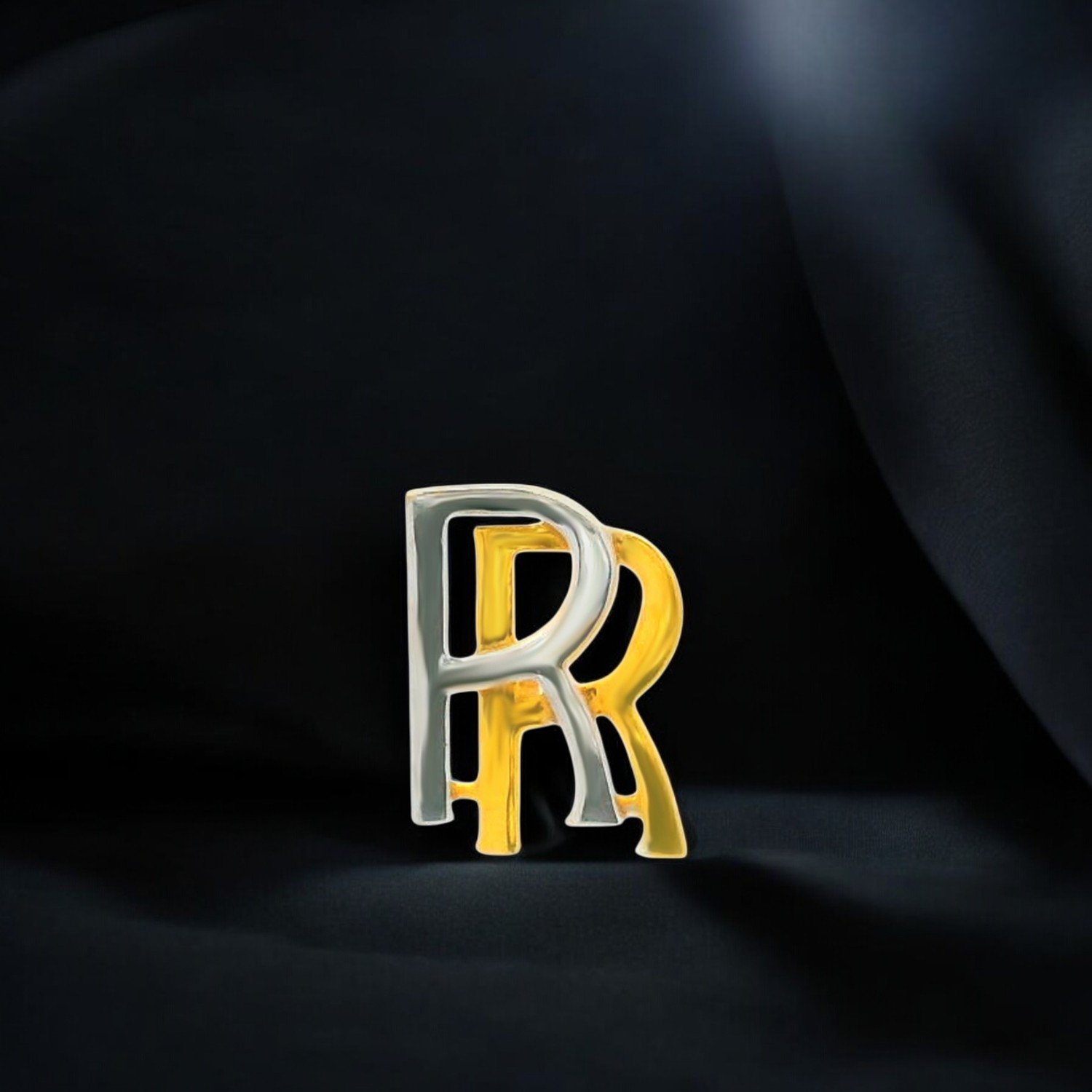 Dual Tone Monogram Gold Nose Screw