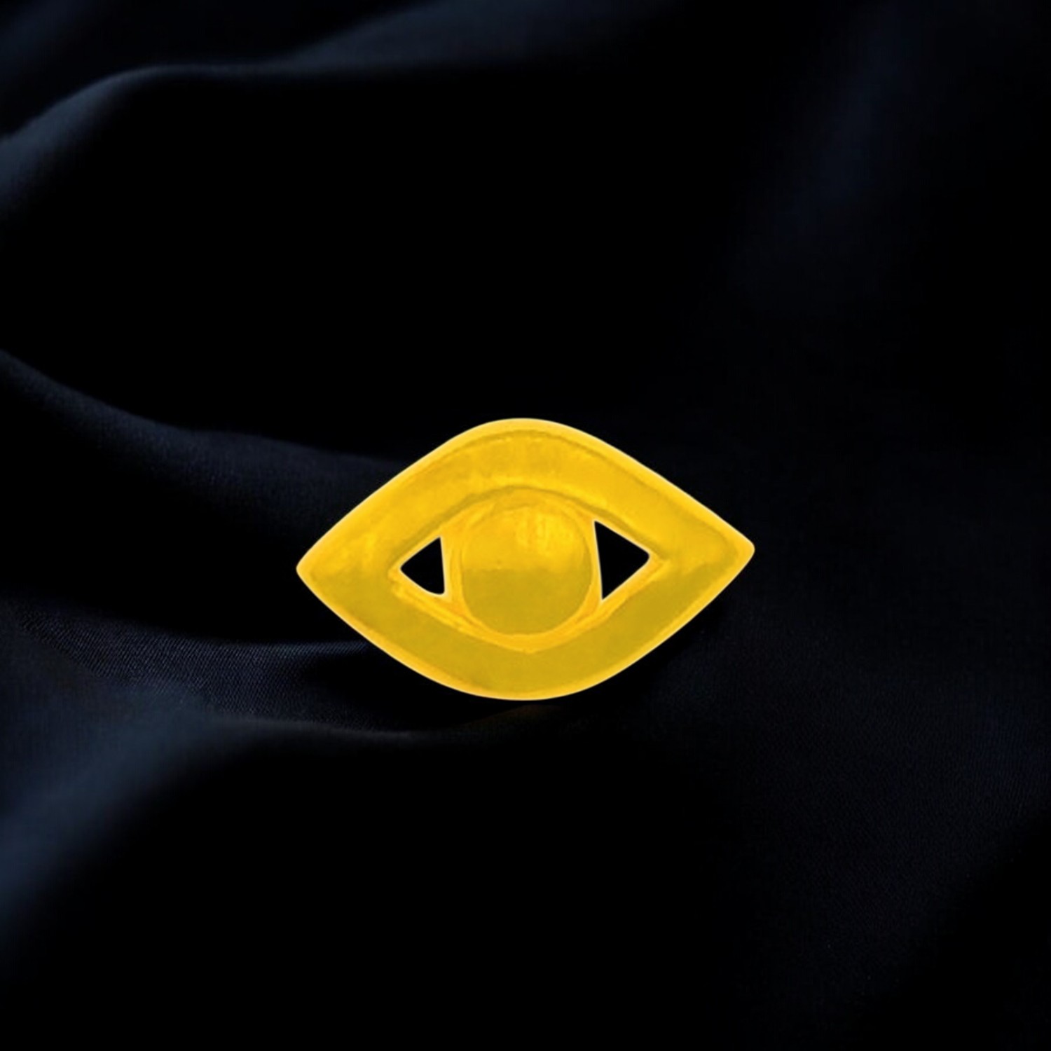 Evil Eye Charm Gold Nose Screw