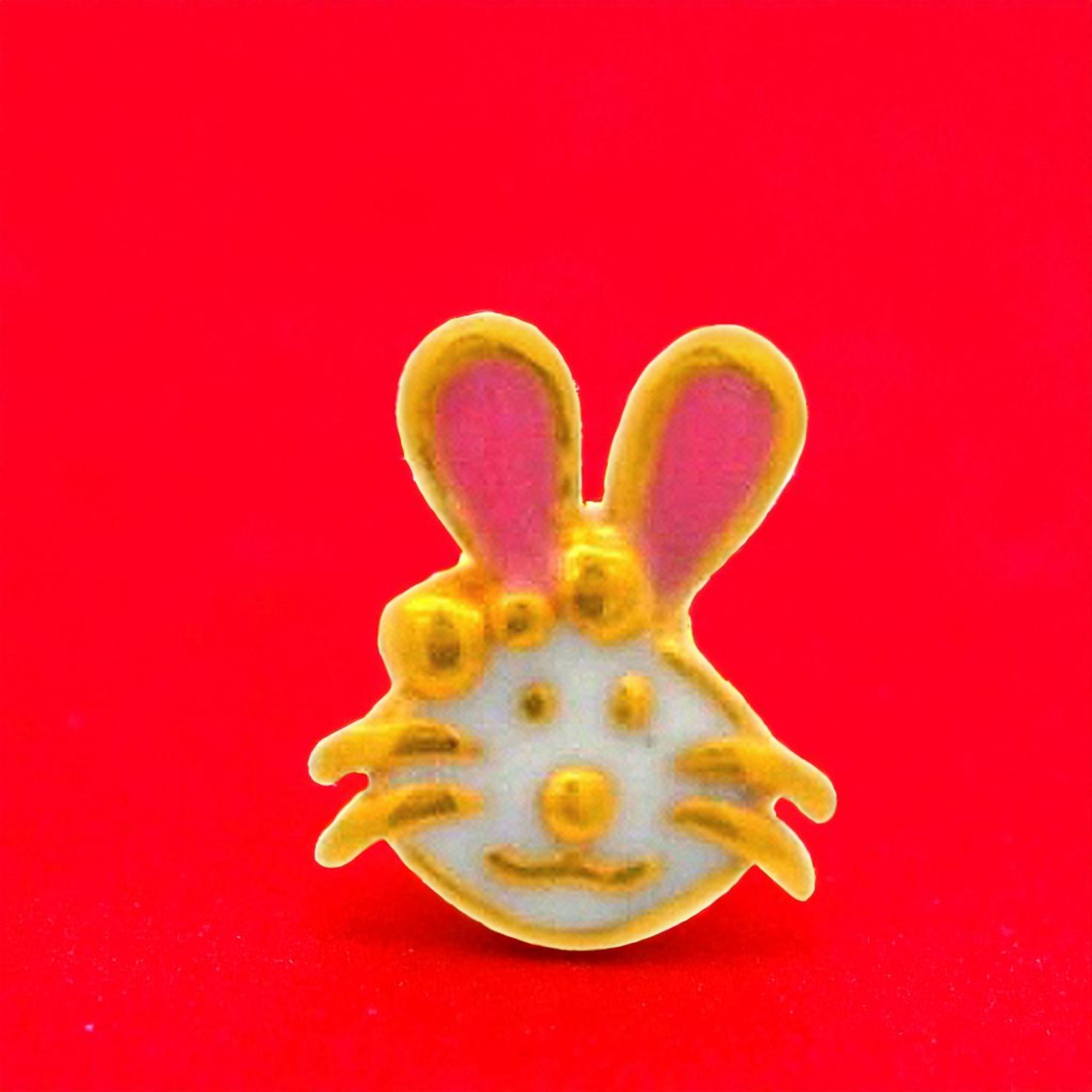 22kt Gold Plain Nose Screw