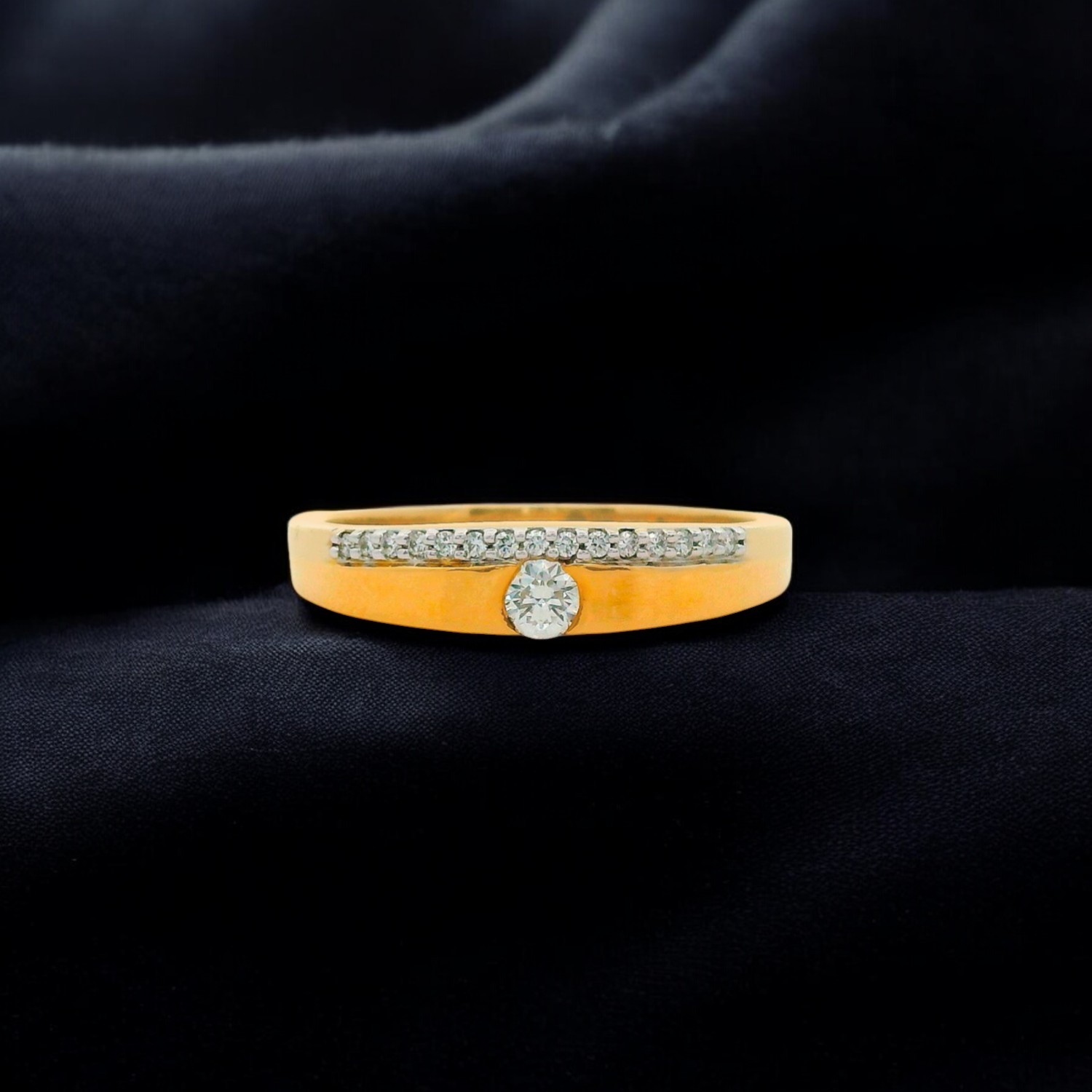 Diamond Accent Gold Band Ring