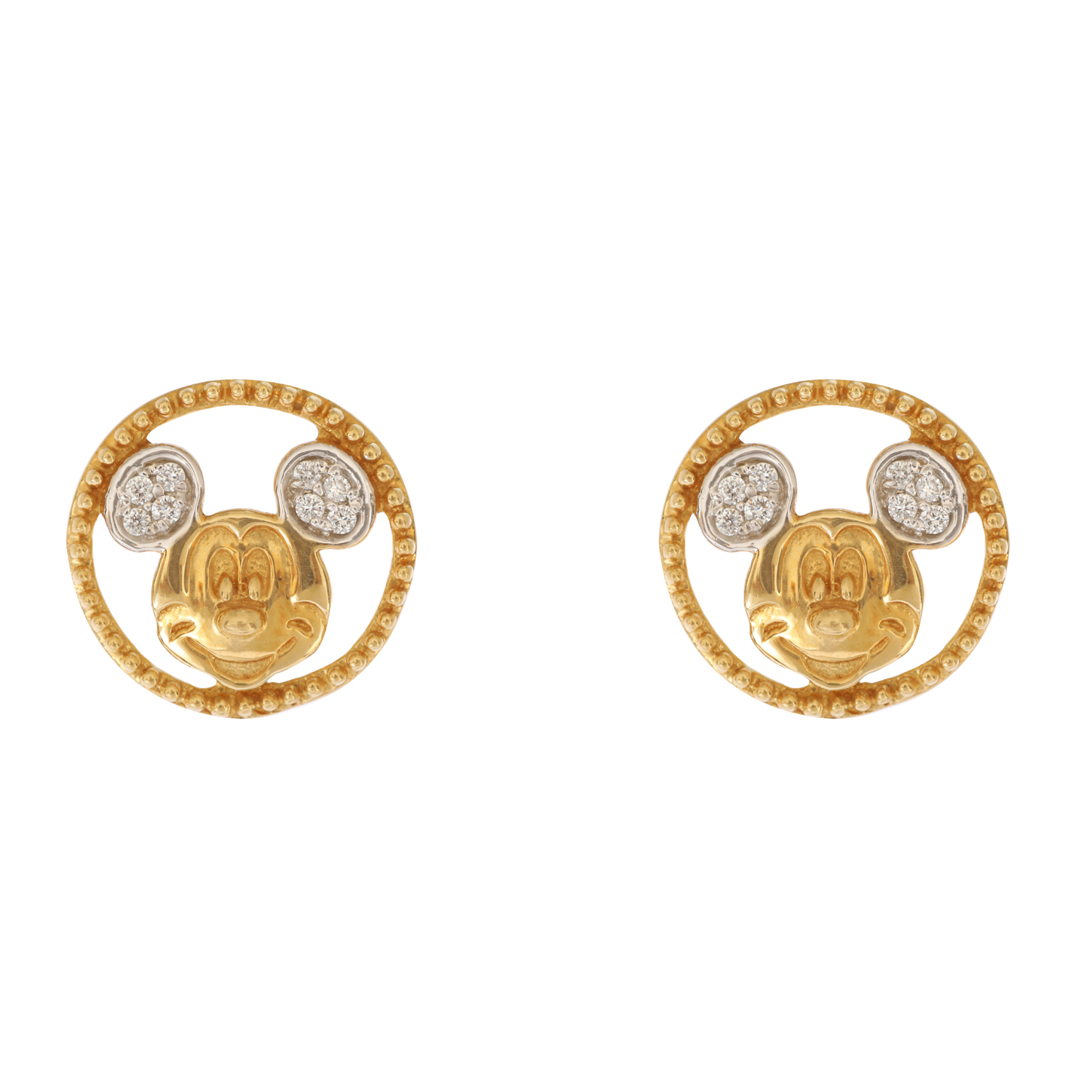Diamond Earstud in Fancy Design