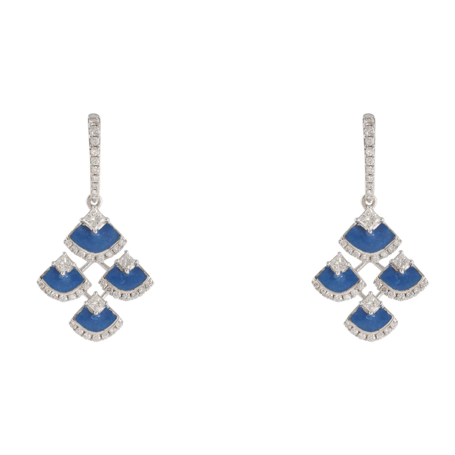 Diamond Drops In Open Setting