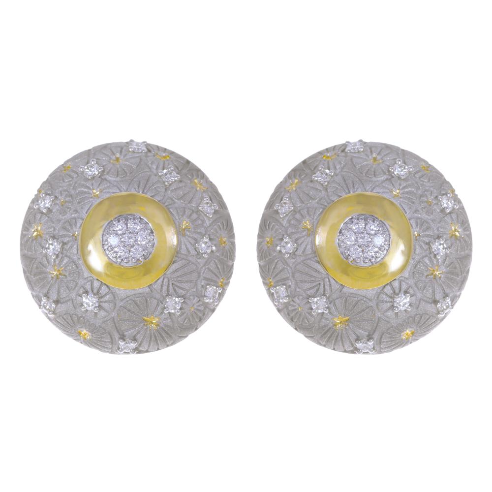 Diamond Earstud in Fancy Design