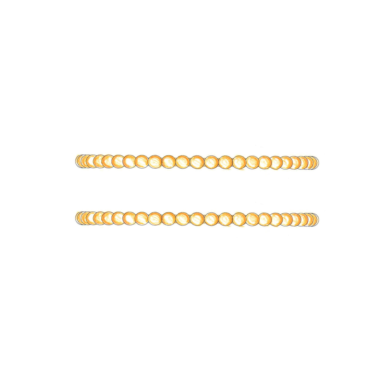 Gold Bangle Pair