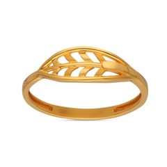 Dailywear Plain Gold Ring for Women