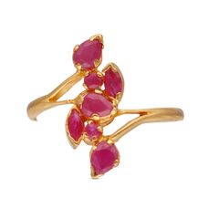 Classic Gold Ring set with Ruby