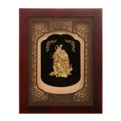 24K Gold Foil Radha Krishna Frame  in Non Silver