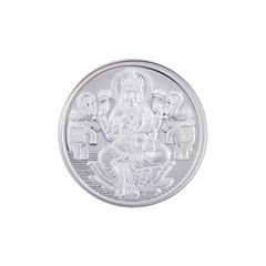 C Krishniah chetty Goddess Lakshmi pure silver coin