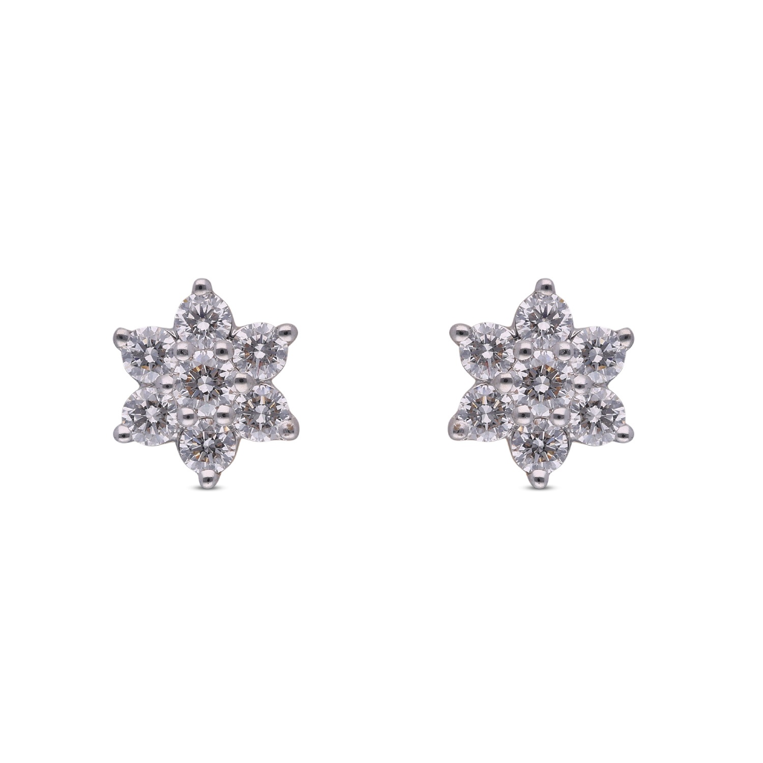 Celestial Splendor Nakshatra Design Diamond Earstud