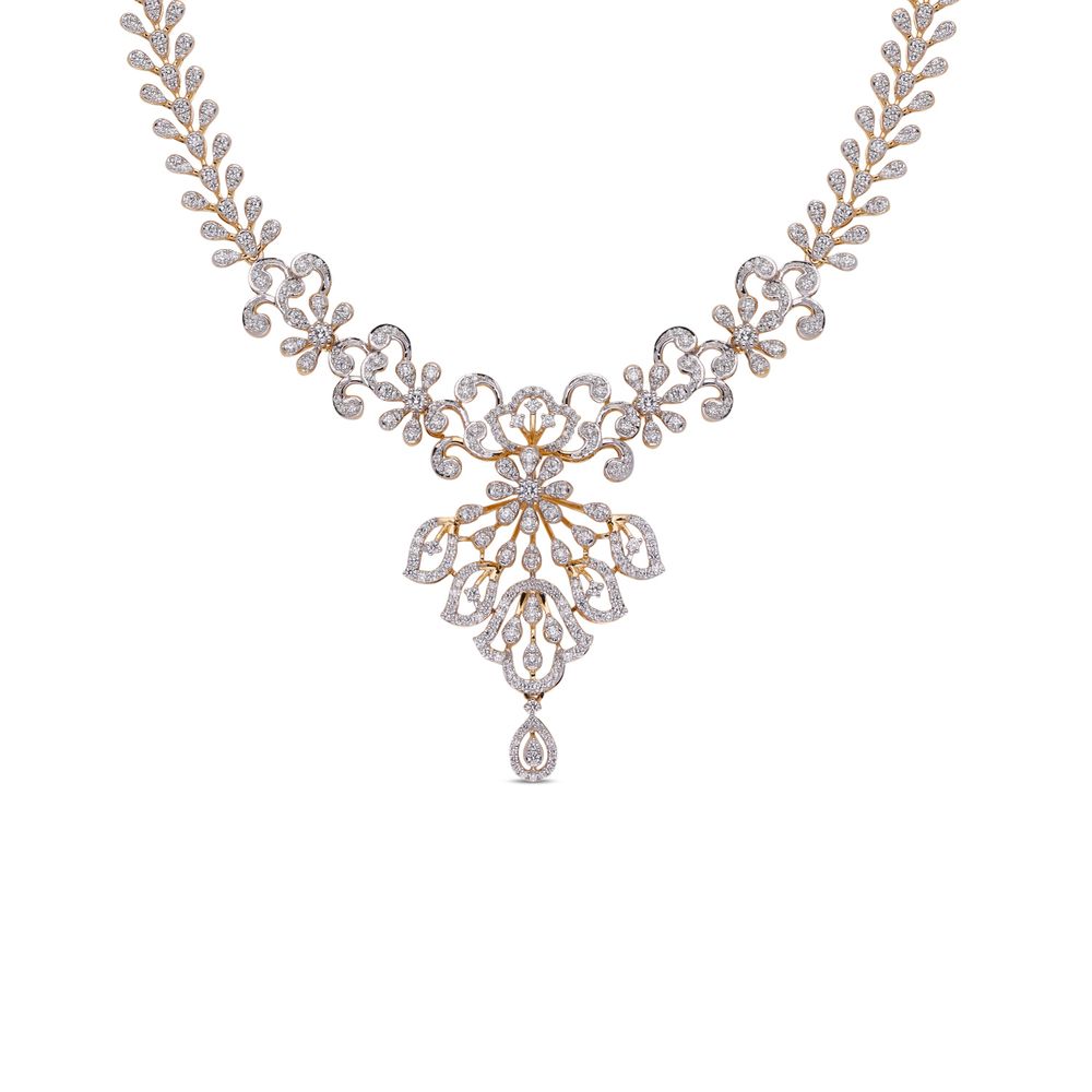 Krishniah chetty diamond necklace Clearance