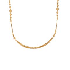 Timeless Chic Classic Gold Fancy Chain
