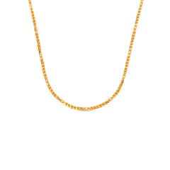 Radiant Twirl: Gold Rope Chain