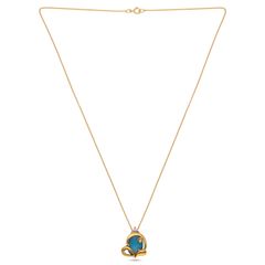 Religious Diamond Ganesha Pendant Chain