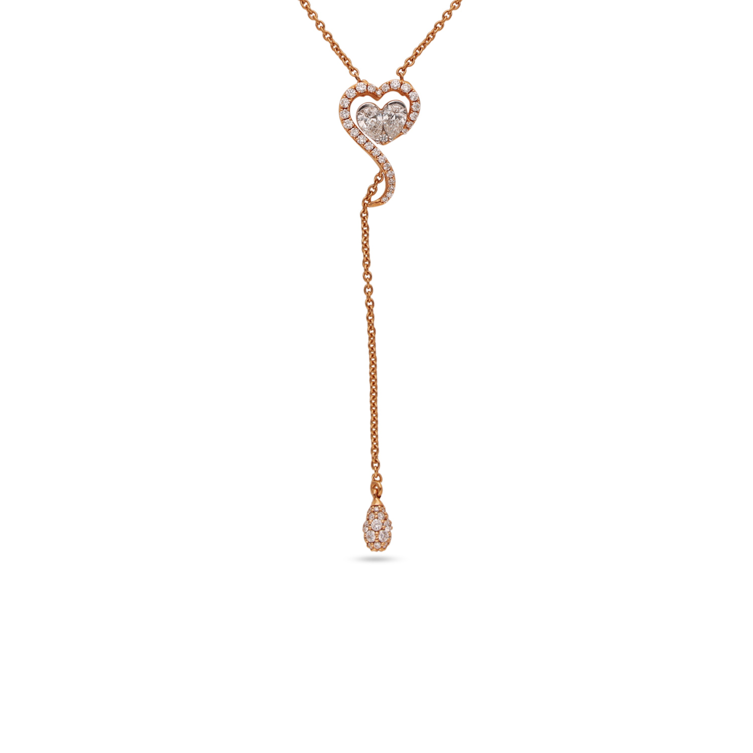 Diamond Chain Pendant Fancy Cut-1 Loop