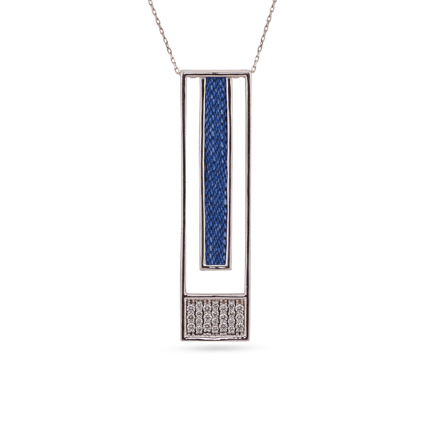 Diamond Chain Pendant With 1 Loop