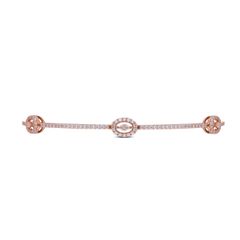 Radiant Embrace: Diamond Bangle Pair in Open Setting