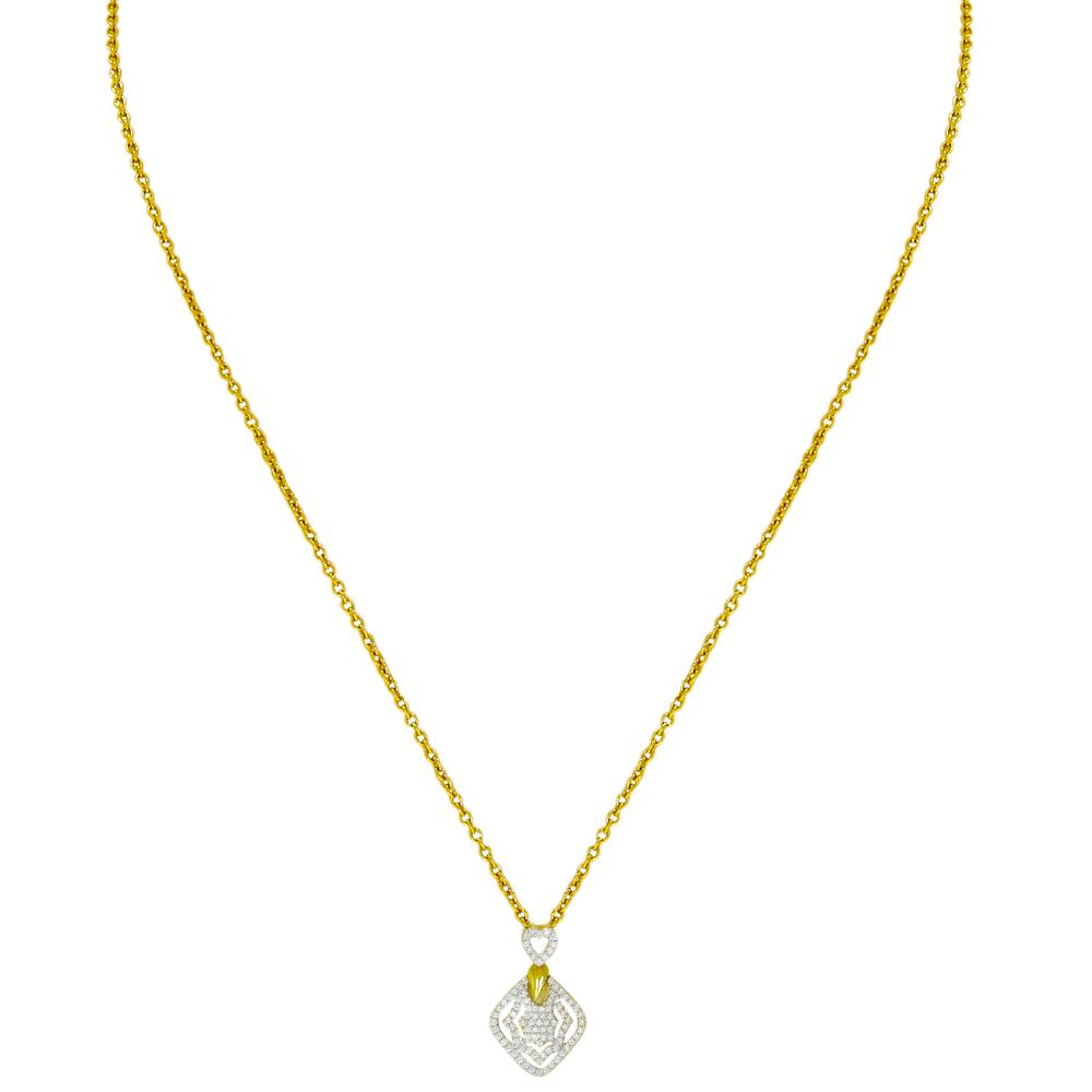 Diamond Chain Pendant