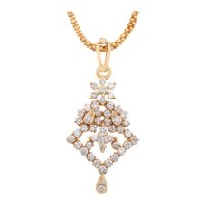 Diamond Chain Pendant