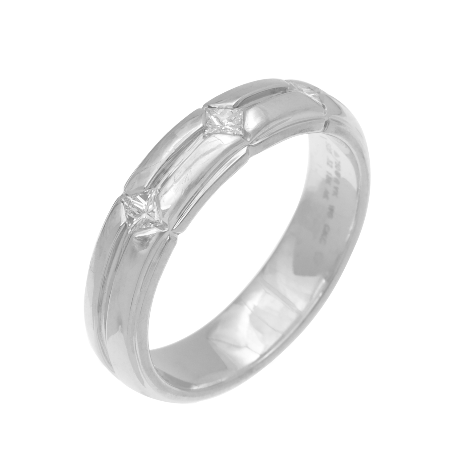 Elegant Diamond Wedding Band Ring for Men