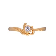 Timeless Beauty: Gold Traditional Close Setting Ring