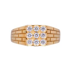 Timeless Beauty: Gold Traditional Close Setting Ring