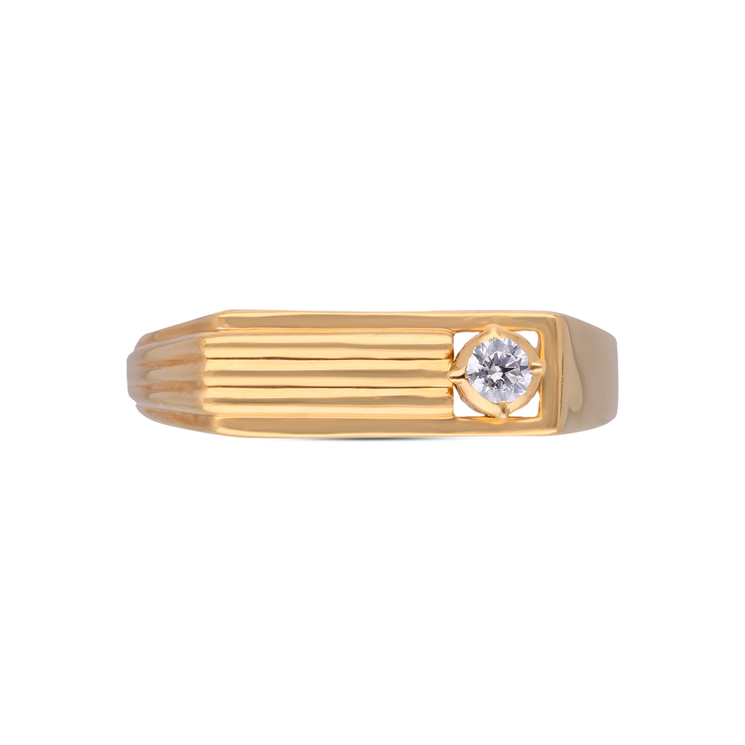 Timeless Beauty: Gold Traditional Close Setting Ring