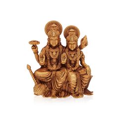 Divine Lakshmi Narayana 22kt Gold Idol: A Testament to Spiritual Elegance