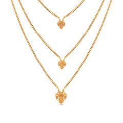 Majestic Gold Gandaberunda Chain: Step into Regal Splendor