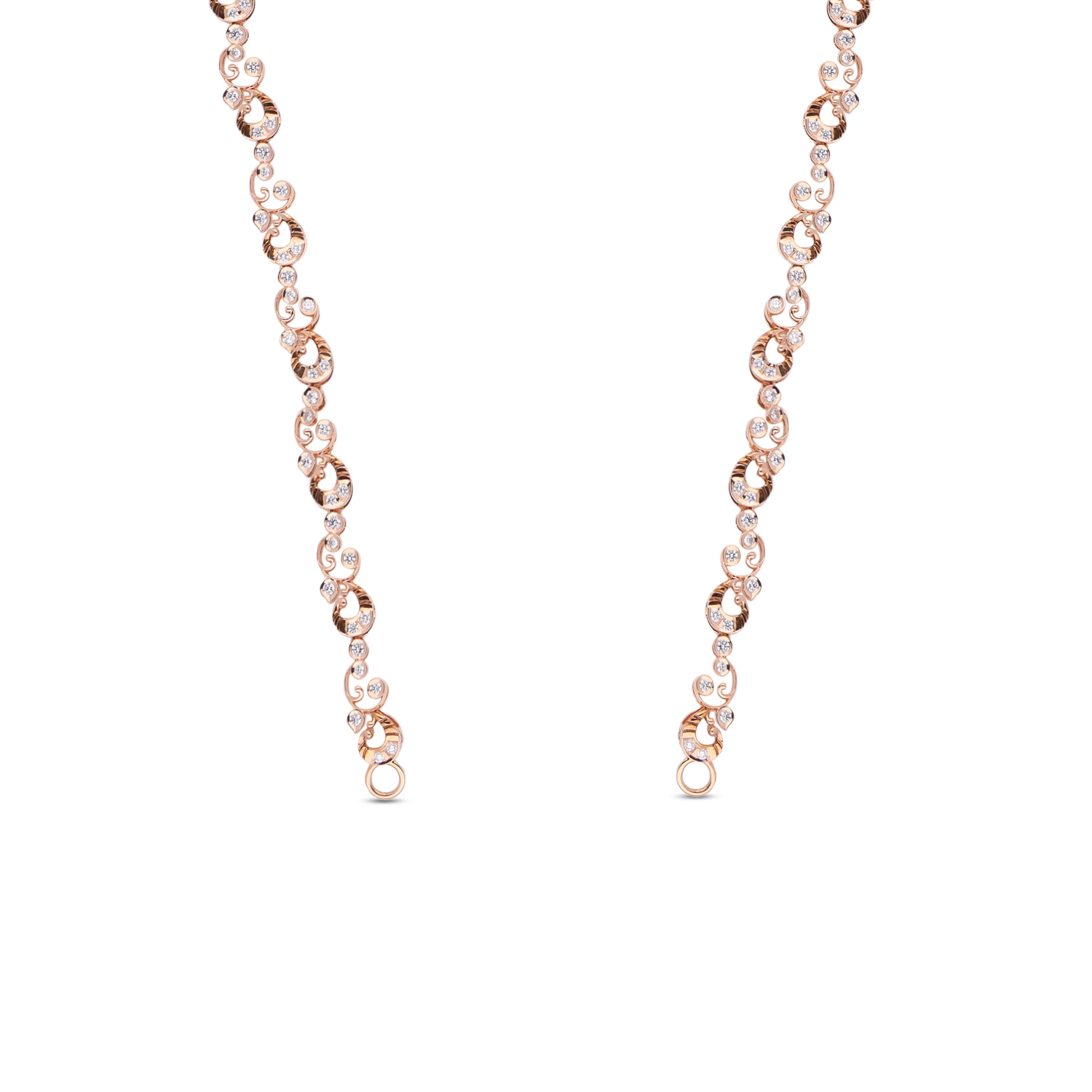 Radiant Glamour: Fancy Diamond Chain