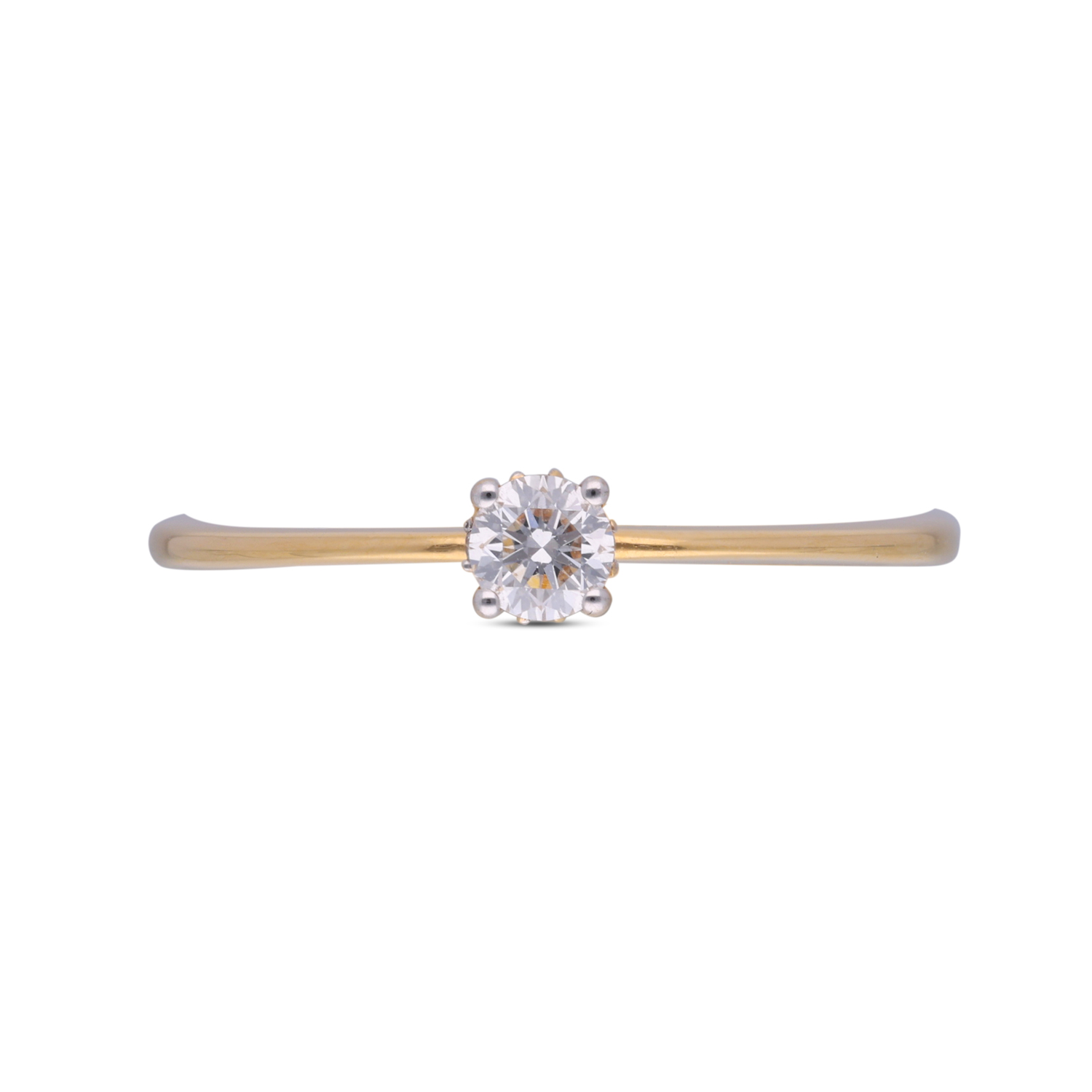 Timeless Brilliance: Single Solitaire Diamond Ring