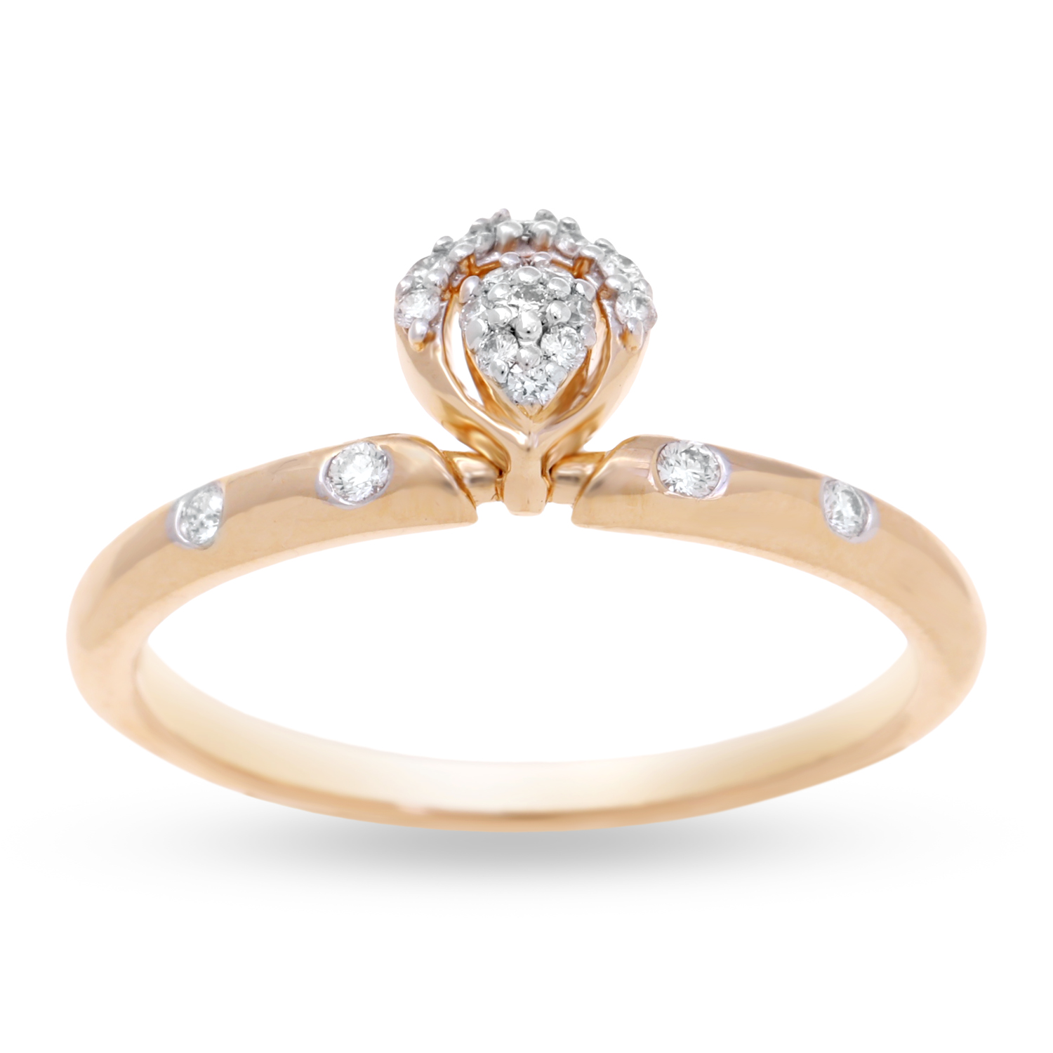 Sparkling Splendor: Fancy Diamond Ring for Women