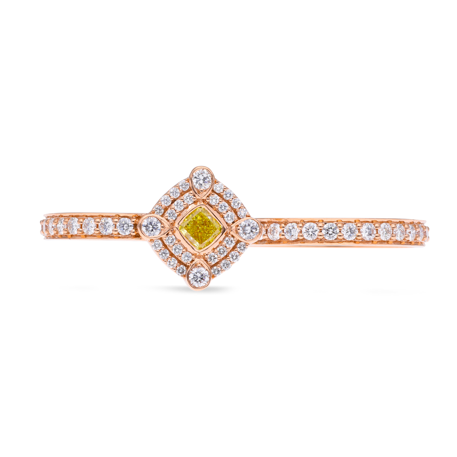 Solitaire Fancy Color Diamond For Women