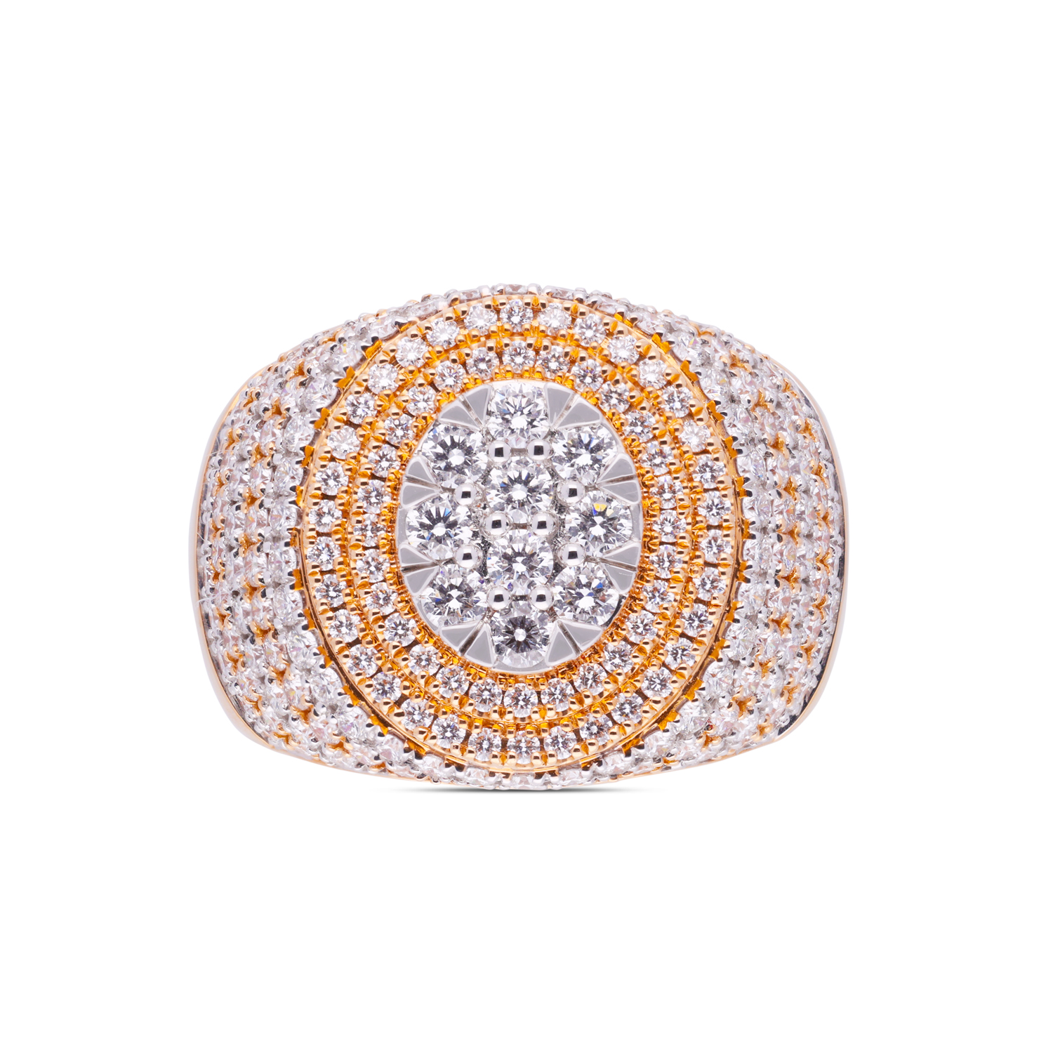 Majestic Diamond Ring in Gold – A Statement of Grandeur